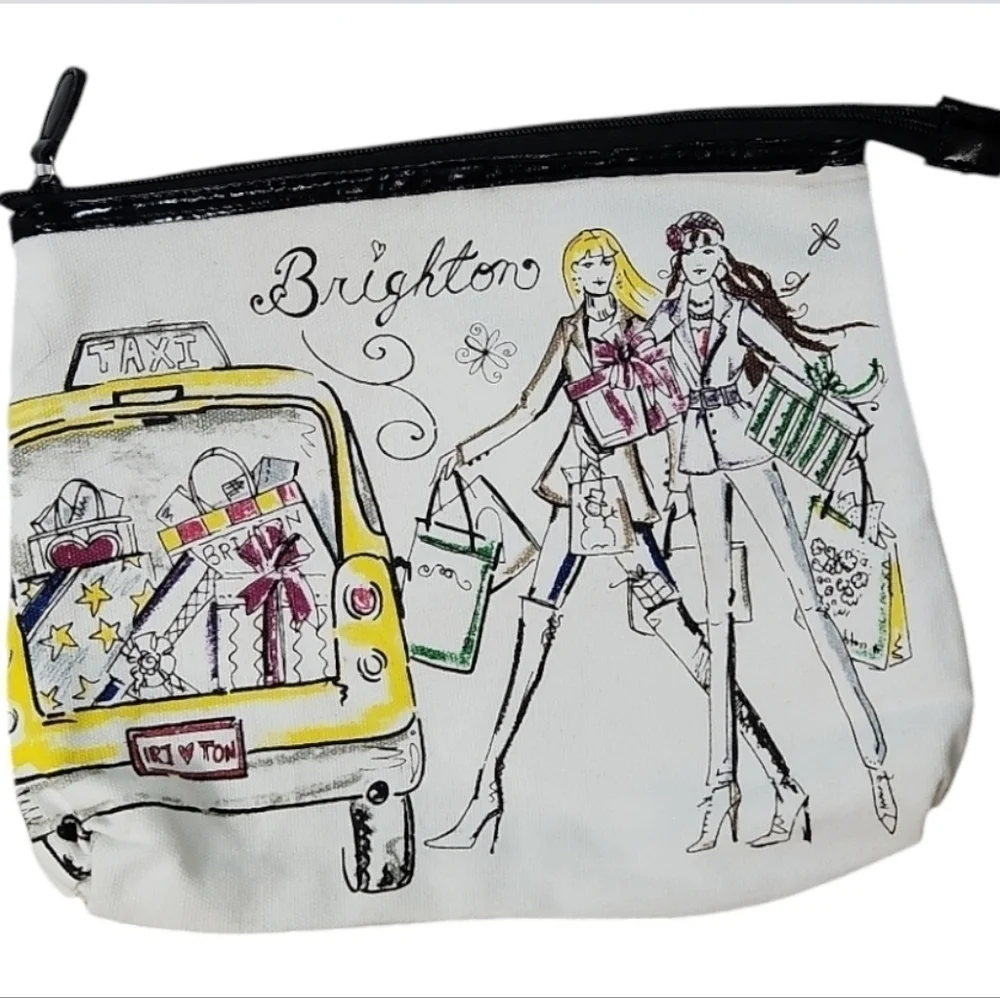 Brighton Makeup Travel Bag Clutch